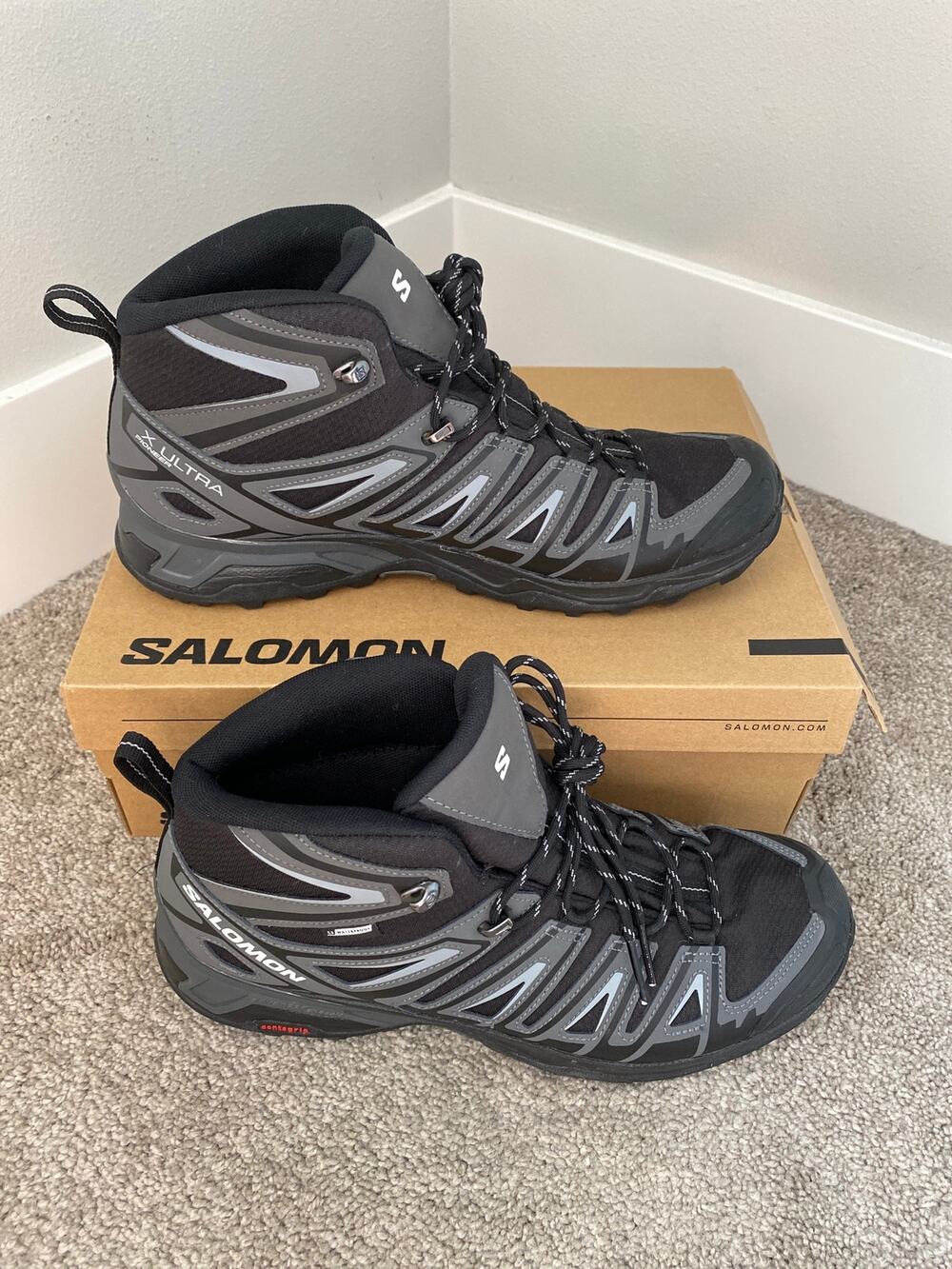 Salomon X Ultra Pioneer Mid CSWP Waterproof Hiking Boots Men’s 1